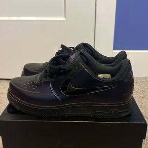 Air Force One Foamposite , Worn Twice.